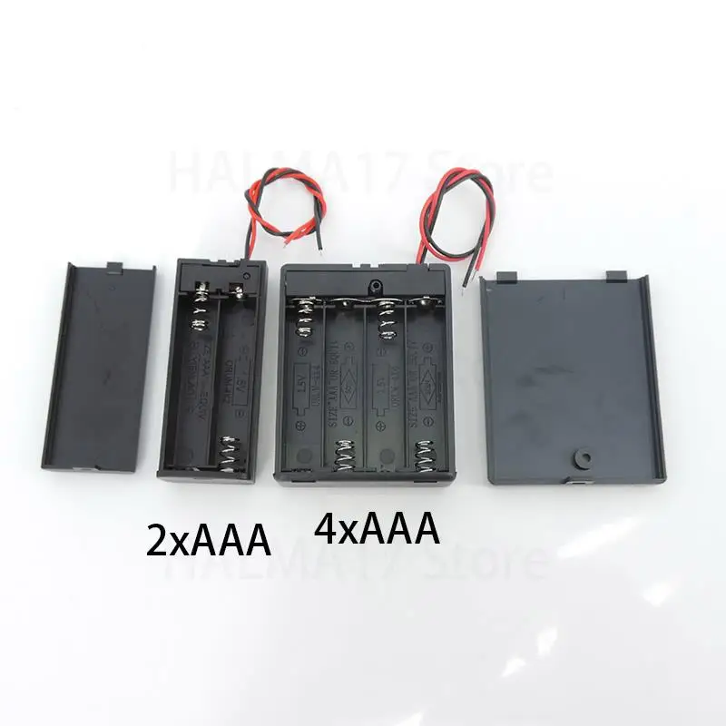 Чехол-держатель для батарей 2xAA 4XAA 3 В 6 1 5