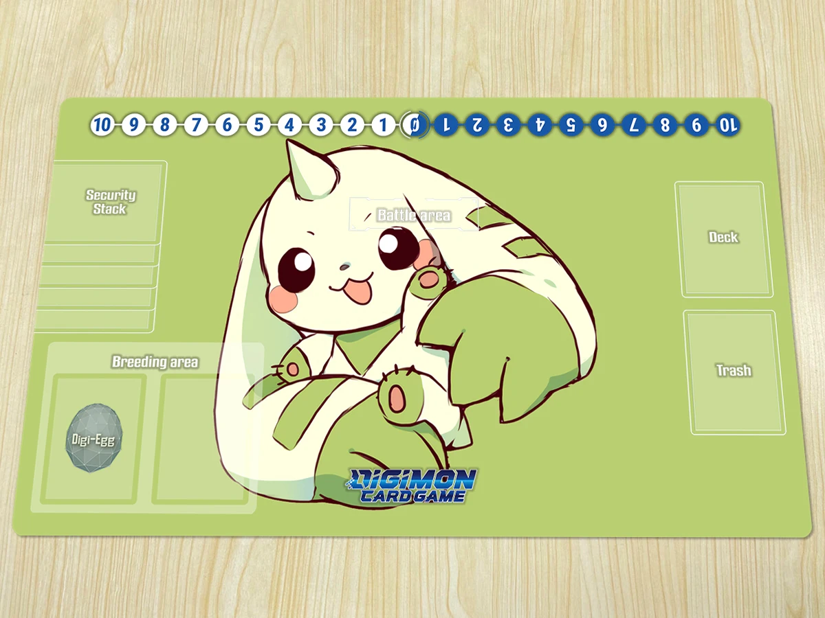 

Игровой коврик Digimon terermon, настольная игра, коврик для дуэли DTCG, игровой коврик для торговых карт, пользовательский Аниме Коврик для мыши, резиновый и бесплатный мешок 60x35 см