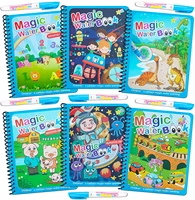 magic water book for toddlers warer drawing books montessori toys reusable coloring book gift for toddlers water painting