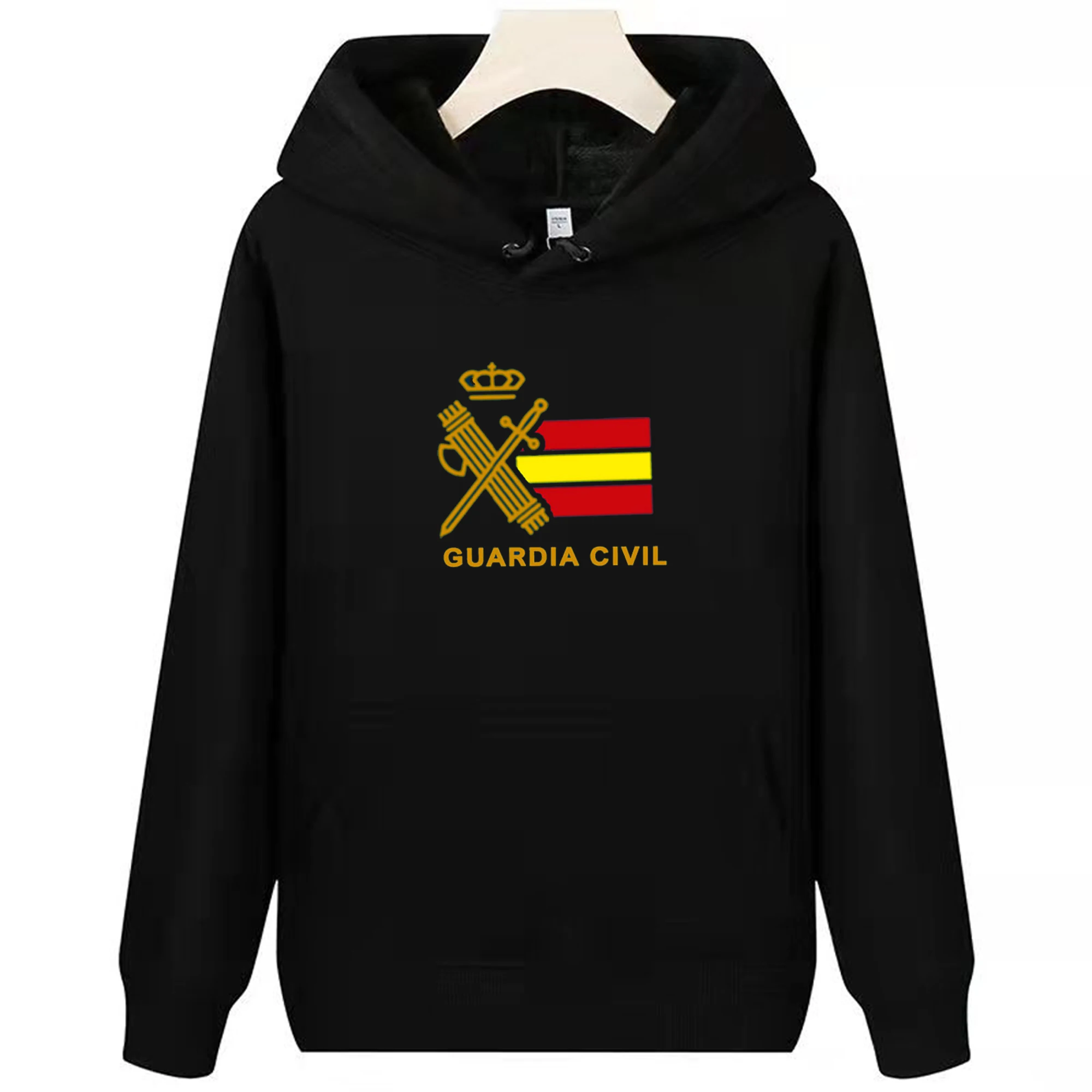 

Guardia Civil Spain Flag Hoodie New High Quality Cotton Comfortable Casual Mens Streetwear