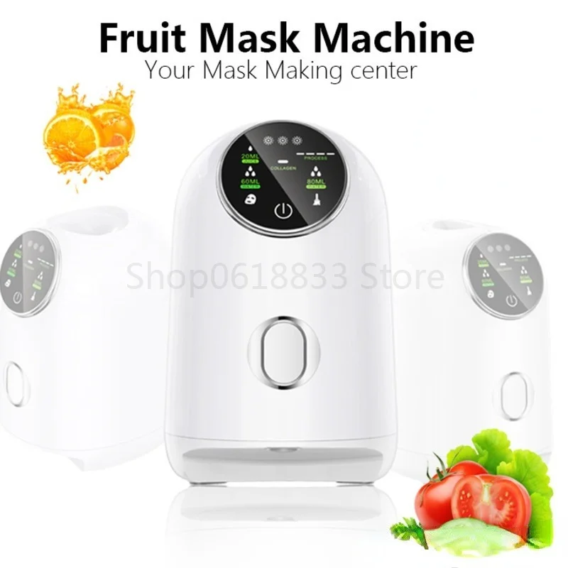 LCD DIY Face Mask Maker Machine Electric Facial Instrument Fruit Natural Vegetable Collagen Self-made Mask Rejuvenation Care