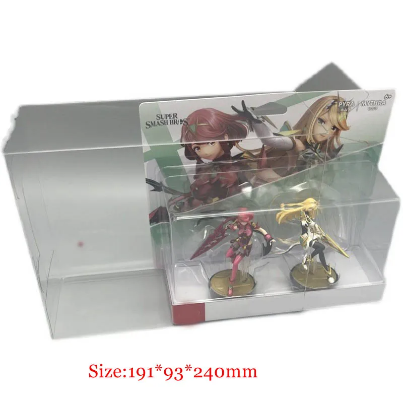 

PET Transparent Box For Xenoblade Chronicles Amiibo Box Display Case Collect Storage Shell Transparent Protection Box