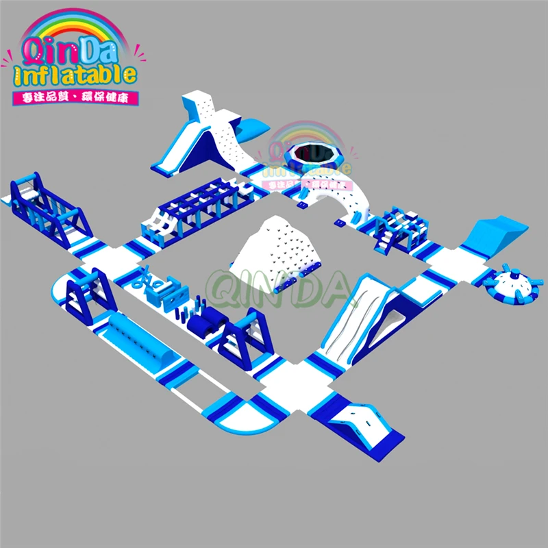 Надувной аквапарк для моря