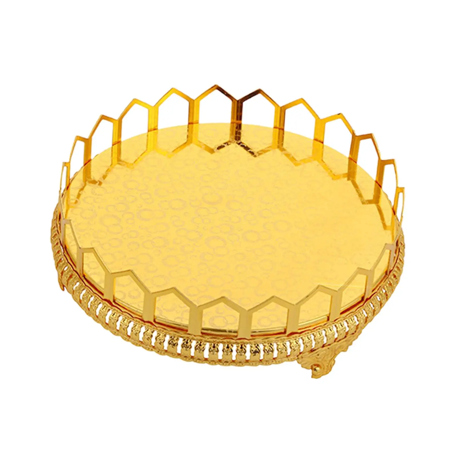 

Роскошный сервировочный поднос, круглая тарелка, декоративный кофе для конфет