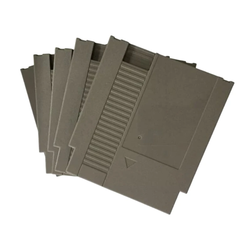 

Gray color 72 Pins Game Cartridge Replacement Plastic Shell For NES Console