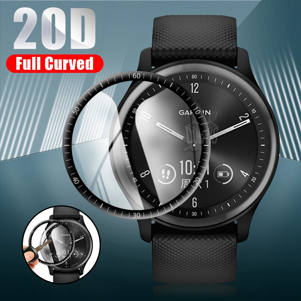 

20D Screen Protector For Garmin Move Sport Smart Watch HD Clear Scratch resistant Protective film Accessories (Not Glass)