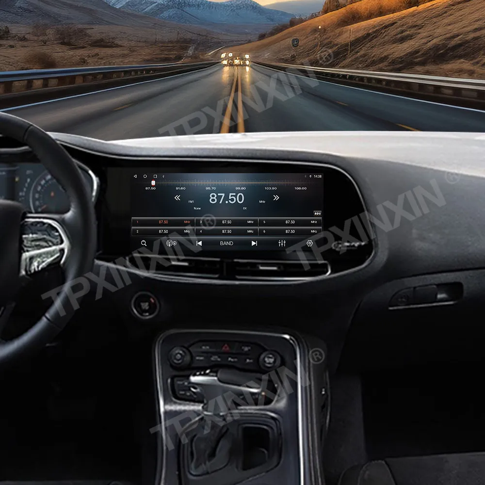 12 3-дюймовый автомобильный радиоприемник для Dodge Challenger SRT Hellcat 2010-2024