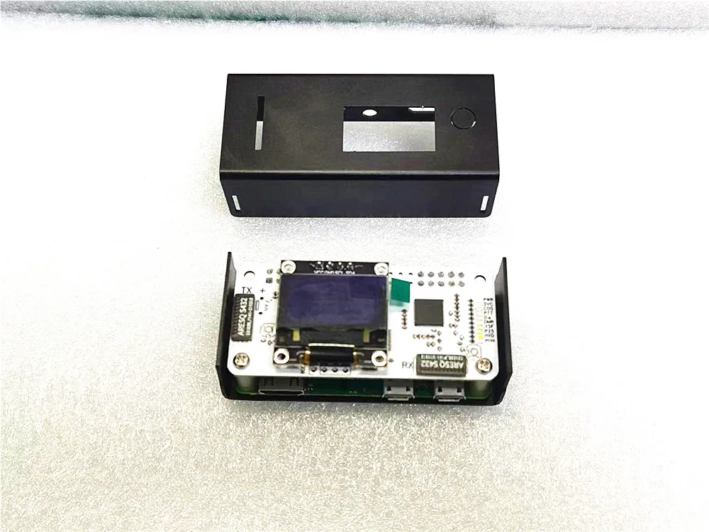 

Assembled Duplex Simplex MMDVM Hotspot Board UHF VHF + OLED + Antenna Case Kit Support P25 DMR YSF For Raspberry Pi