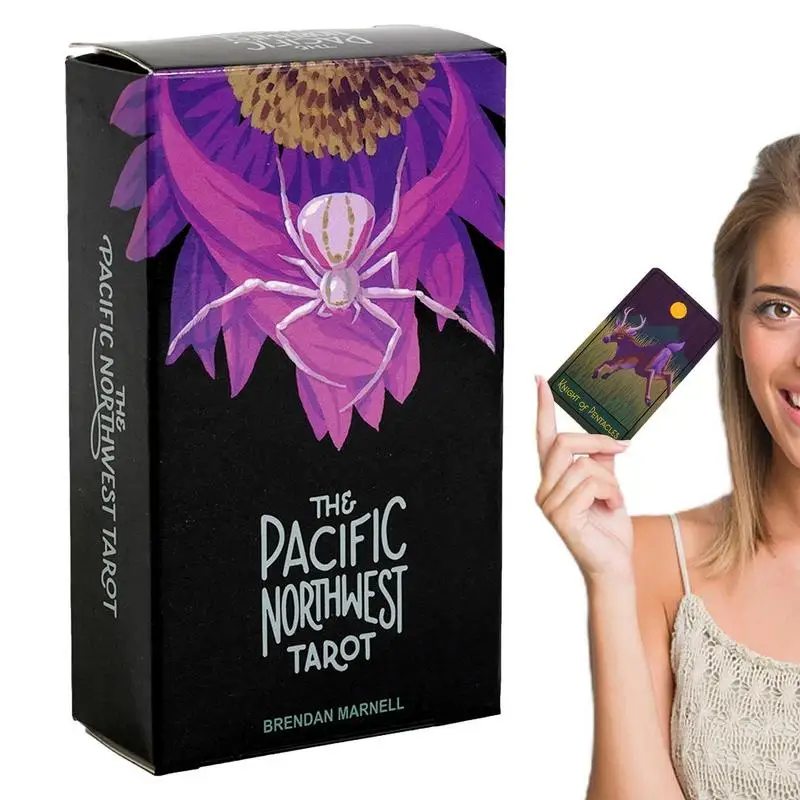 

The Pacific Northwest Tarot Fate Divination English Tarot Card Fortune-telling By Natural Wonder Of Magnificent Region Animal