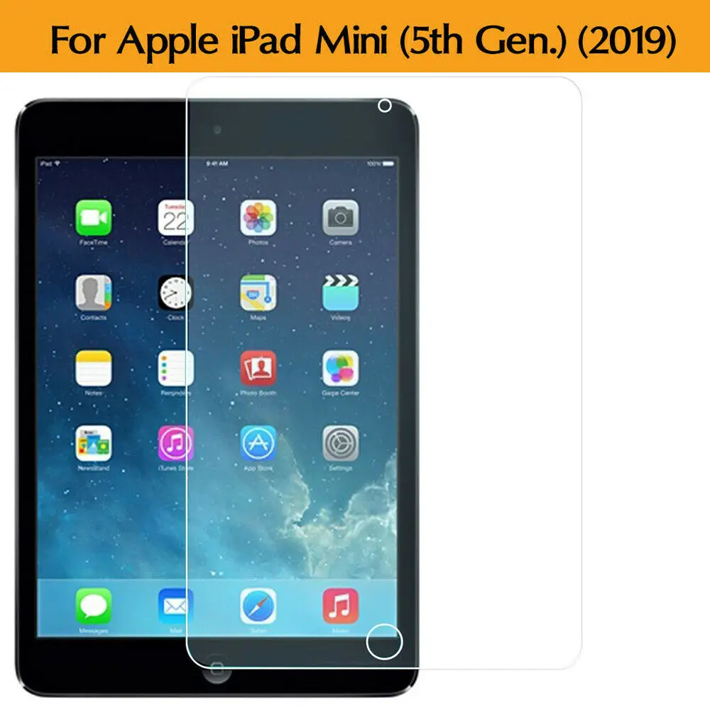 

Tempered Glass Film Screen Protector For NEW Apple iPad Mini 5th Generation 2019