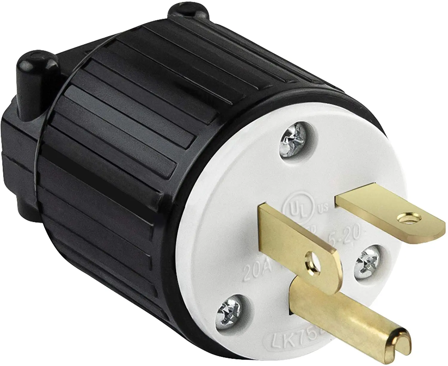 Сменный Штекерный разъем NEMA 5-20P с прямым лезвием наружные концы удлинителя 20 А 125