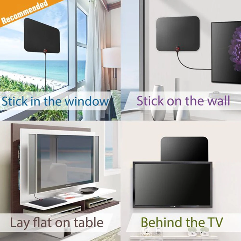 Кабель GroundCoax прочный HD цифровой усилитель длинные локальные каналы 1080P