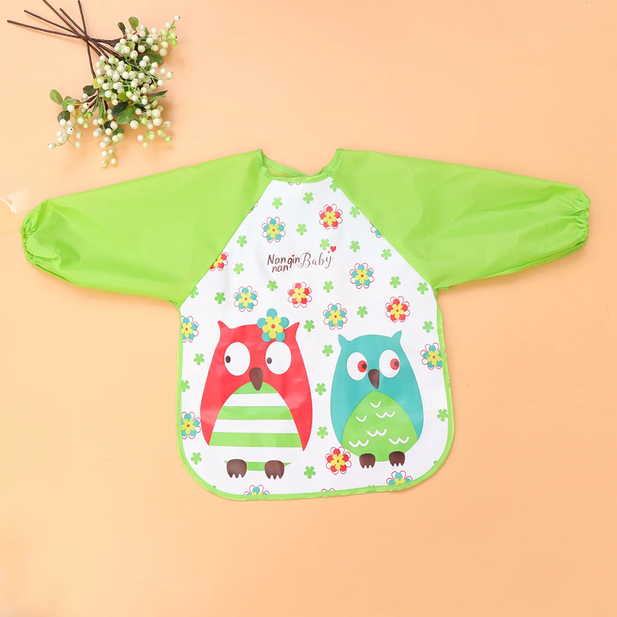 

Apron Painting Kids Smock Children Aprons S Sleeved Smocks Toddler Artist Toddlers Sleeves Crafting Childs Eating Sleeve Baking