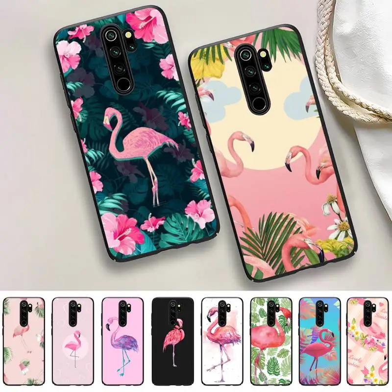 

Lovely Art Flamingo Phone Case for Redmi 5 6 7 8 9 A 5plus K20 4X S2 GO 6 K30 pro