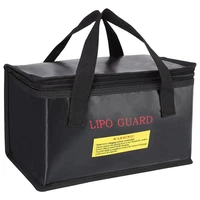 universal flame retardant portable water resistant battery safety bag for home battery storage bag battery handbag