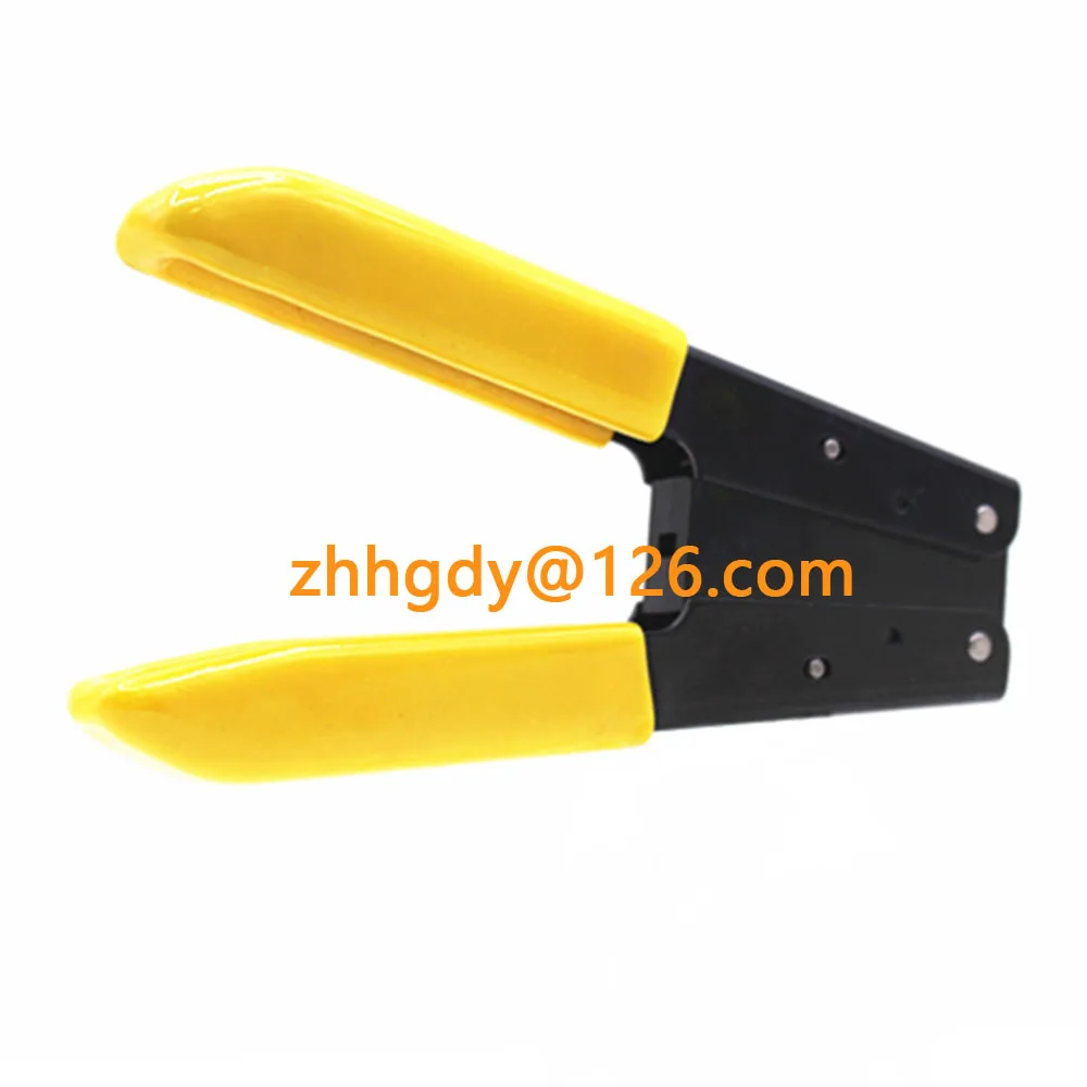 FTTH Optical Fiber Stripping Tool 5G Leather Cable Stripper Pliers 2.0*1.6mm Photoelectric Composite Cable Wire Stripper