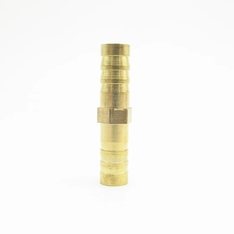 

4mm 5mm 6mm 8mm 10mm 12mm 14mm 16mm 19mm 25mm Hose Barb Straight 2 Way Brass Barbed Pipe Fitting Coupler Connector Adapter