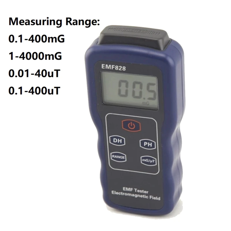 

EMF828 EMF Tester Low Frequency Filed Intensity Meter For Particular Objects Or Devices Radiate Electromagnetic Waves