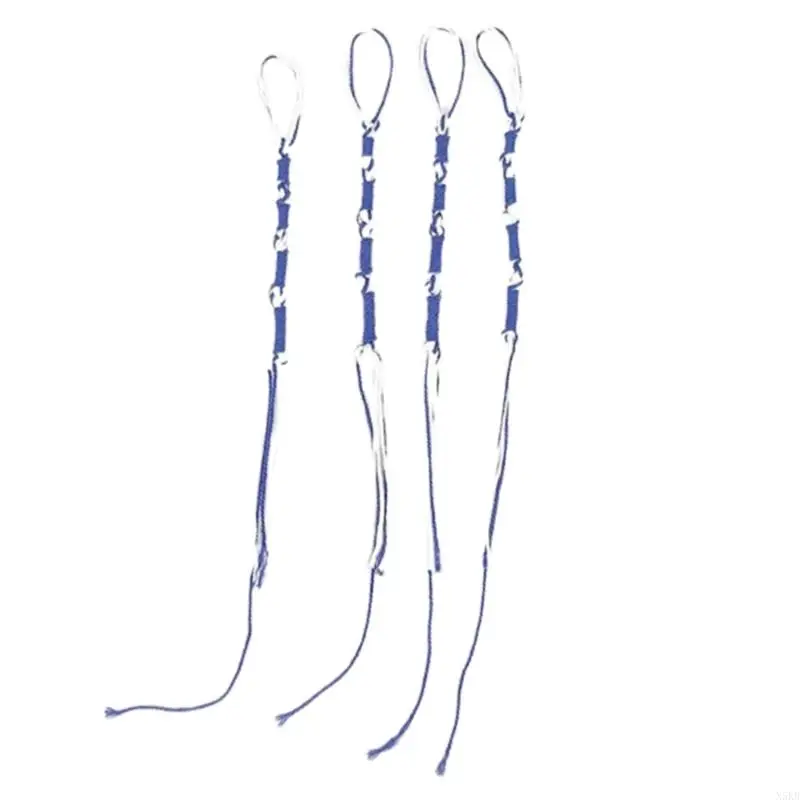 10 шт. Кисточки для талит синие и белые |