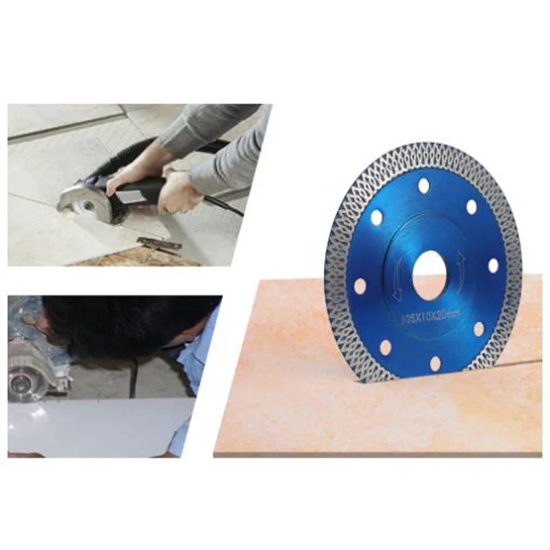 

105/115/125mm Diamond Saw for Dry Cutting Ceramic Stone and For Porcelain Tiles Effortless and Precise Cutting