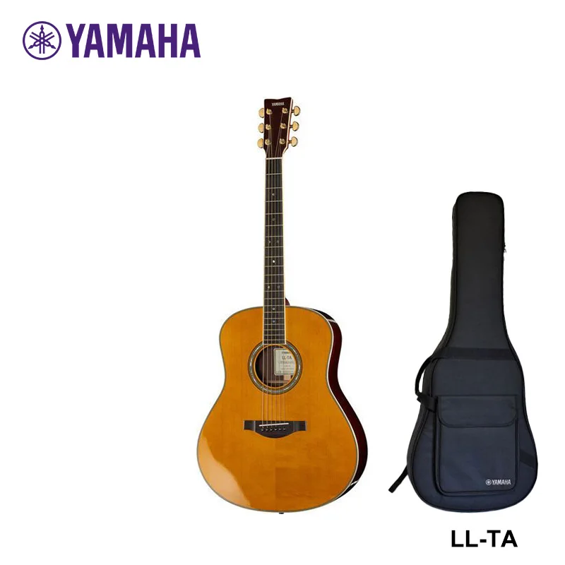 Профессиональная акустическая электрическая трансакустическая гитара Yamaha LL-TA с