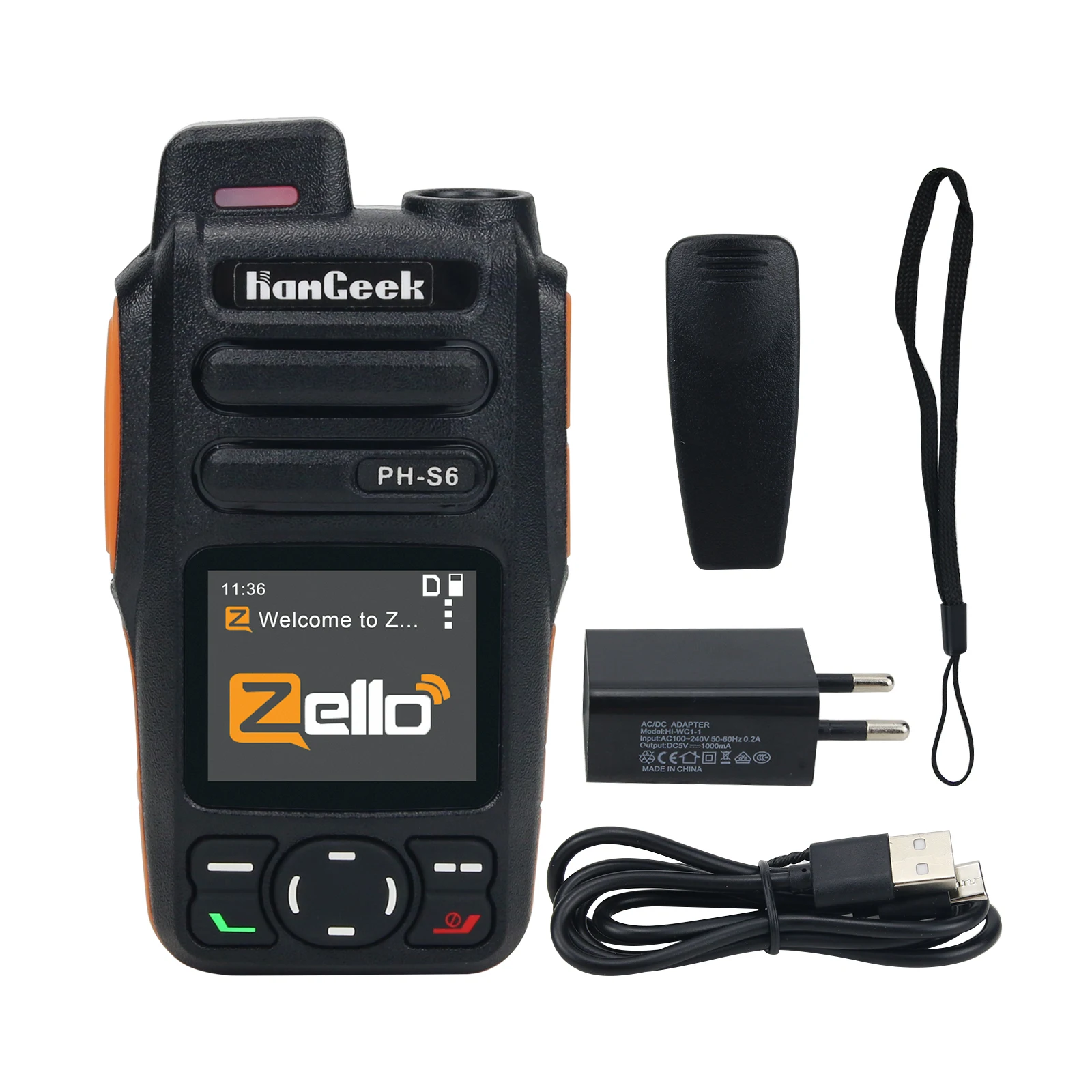 

Портативная рация HamGeek HG-S6 4G для сети LTE/WCDMA/GSM