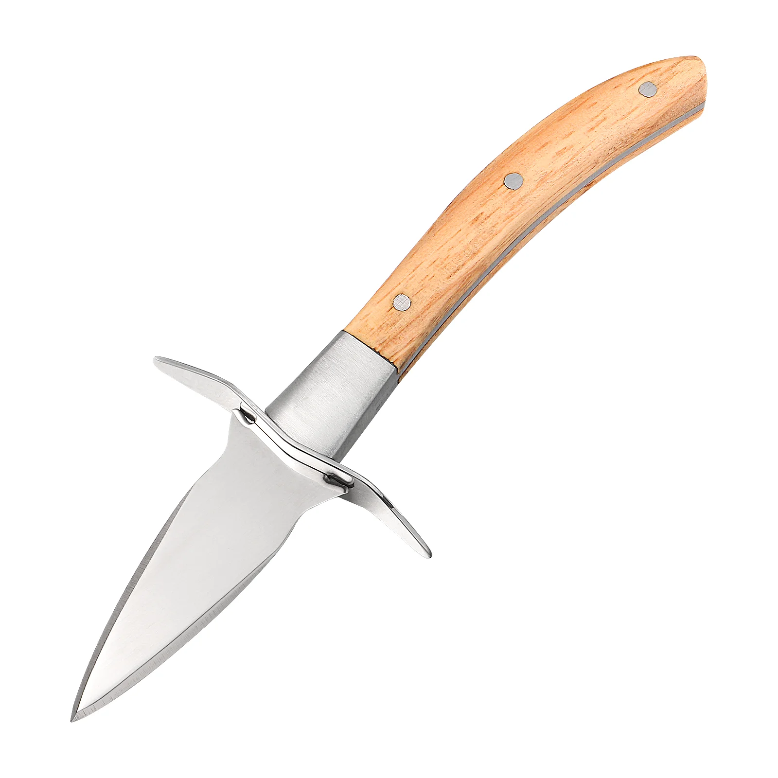

Hemoton Stainless Steel Oyster Shucking Knives Shellfish Scallop Opener Oyster Shucker Tool with Carrying Case