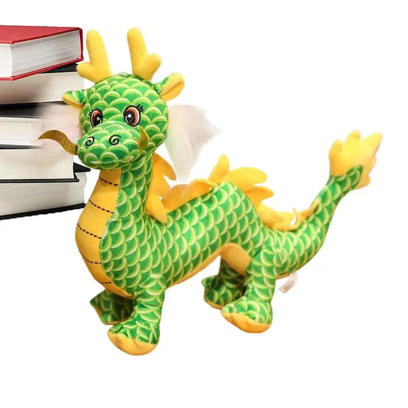 

Dragon Stuffed Animal 2024 Chinese Dragon Year Plush Doll Unique Stuffed Animal Toy Present For Kids Teen Decor Collection
