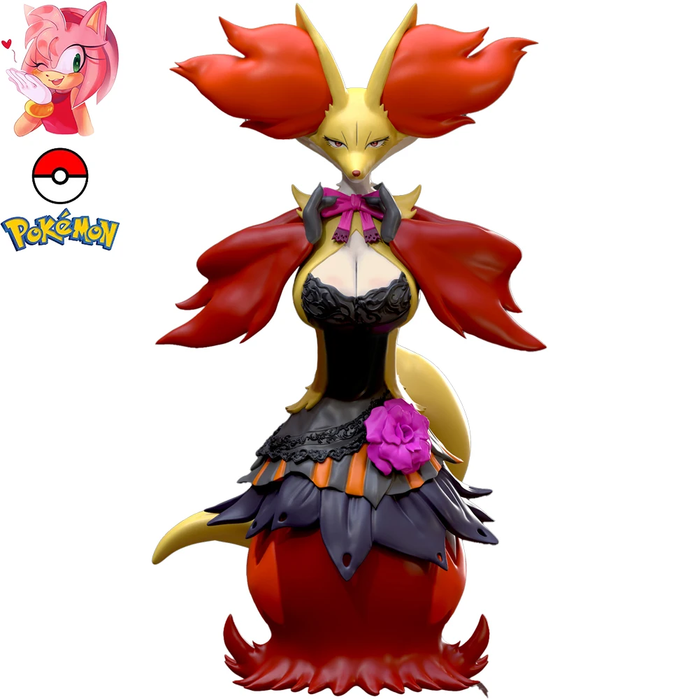 Игрушка Pokemon Beauty Delphox Furry Fox Girls