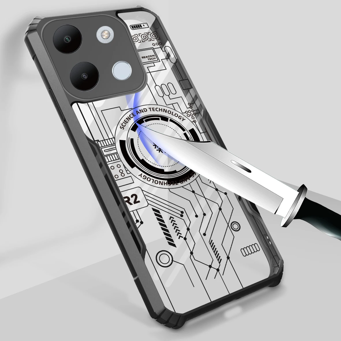 Для itel P65 P55 Plus + NFC P55T RS4 A70 A60S A50 S24 S23 противоударное Предотвращение падения