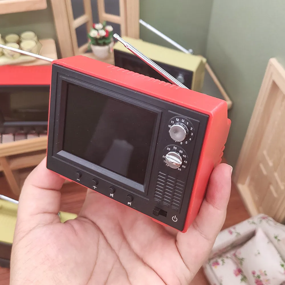 

Миниатюрный телевизор для кукольного дома 1:12 8 Гб