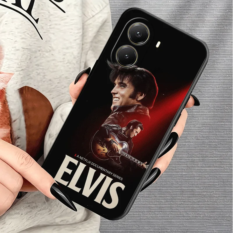 Фото Мягкий чехол для телефона Xiaomi Poco M7 M8 X7 X8 Pro Max X5 X3 Singer E-Elvis P-Presley X6 M6 M5S F8 F7 Redmi 15 15C 14C 13C 15T 17T №2