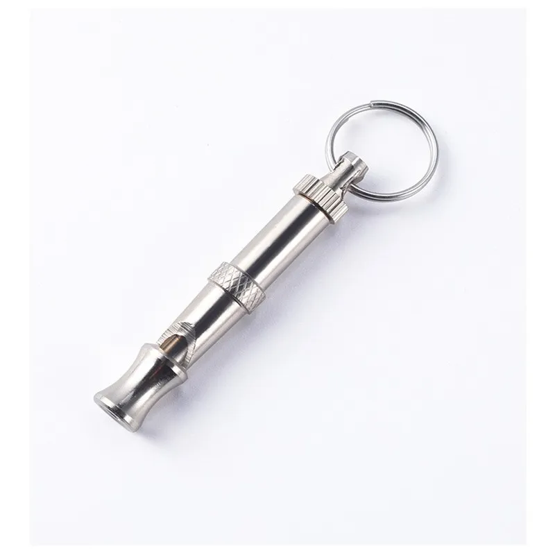 

Long Brass Adjustable Obedient Can Adjust Sound Waves Train Dog Whistle Household Pet Supplies