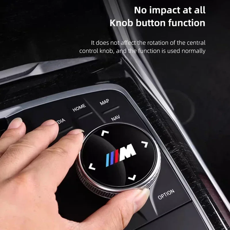 Фото Декоративная наклейка на кнопки мультимедиа для салона автомобиля BMW X1 X2 X3 X5 X4 X6 X7 G01 G02 M3 M4 M5 G30 G20 G22 G23 G26 520i 523i G0 №5