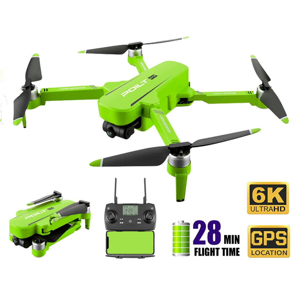 

JJRC X17 RC Drone with 6K Camera Professional 2-Axis Gimbal FPV 28min Flight Time FPV GPS Drones Remote Control Quadcopter Toys
