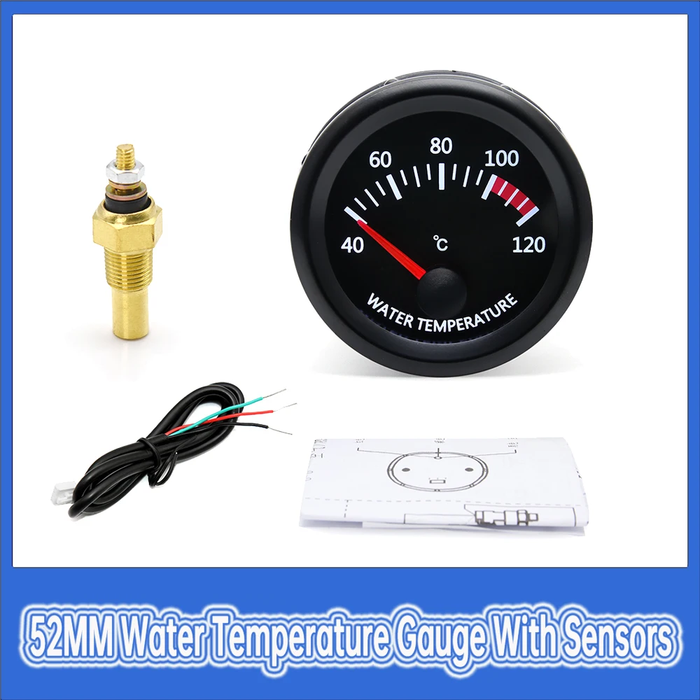 Измеритель температуры воды 40 ~ 120 градусов по Цельсию с датчиками белая