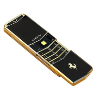 refurbished original v05 unlock luxury slide phone metal body dual sim bar mobile bt dial cool mini card mp3 vibration