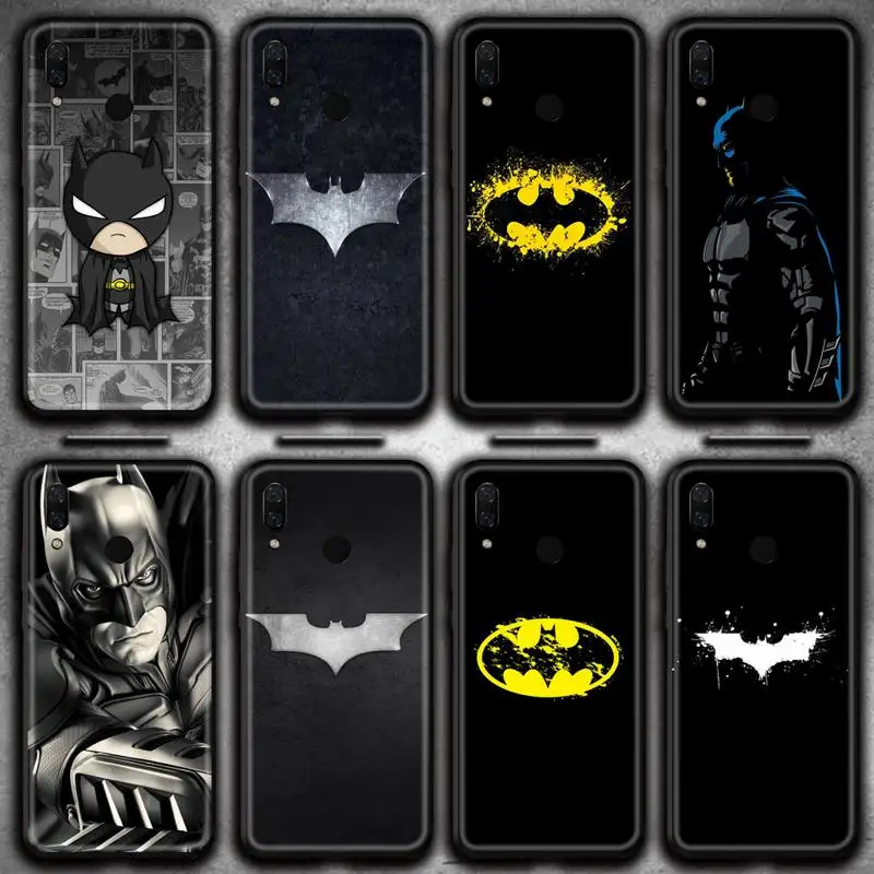 

Batman LOGO Phone Case for Huawei Y6P Y8S Y8P Y5II Y5 Y6 2019 P Smart Prime Pro