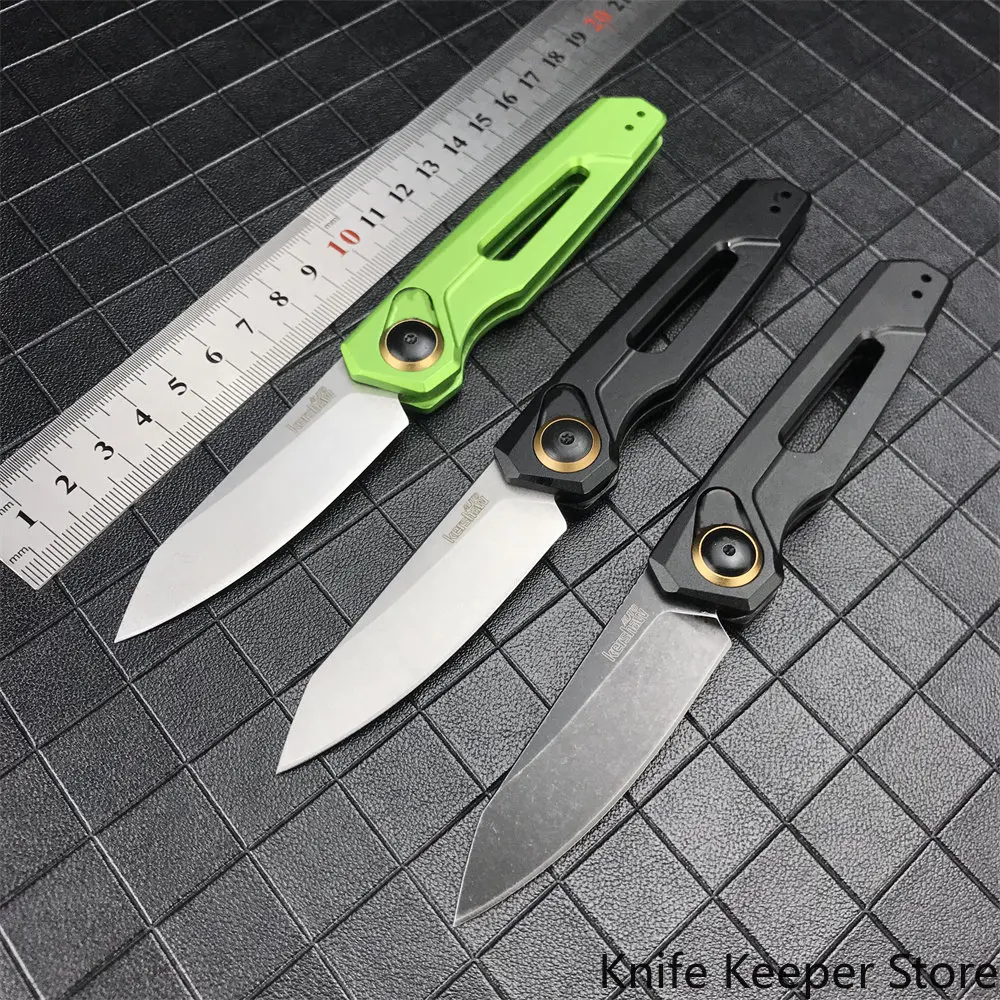 

Кершоу 7550 Launch 11 складной нож черно-белый 8Cr1 3Mov Танто-лезвие черный алюминиевый ручной уличный карманный нож для повседневного использования инструмент