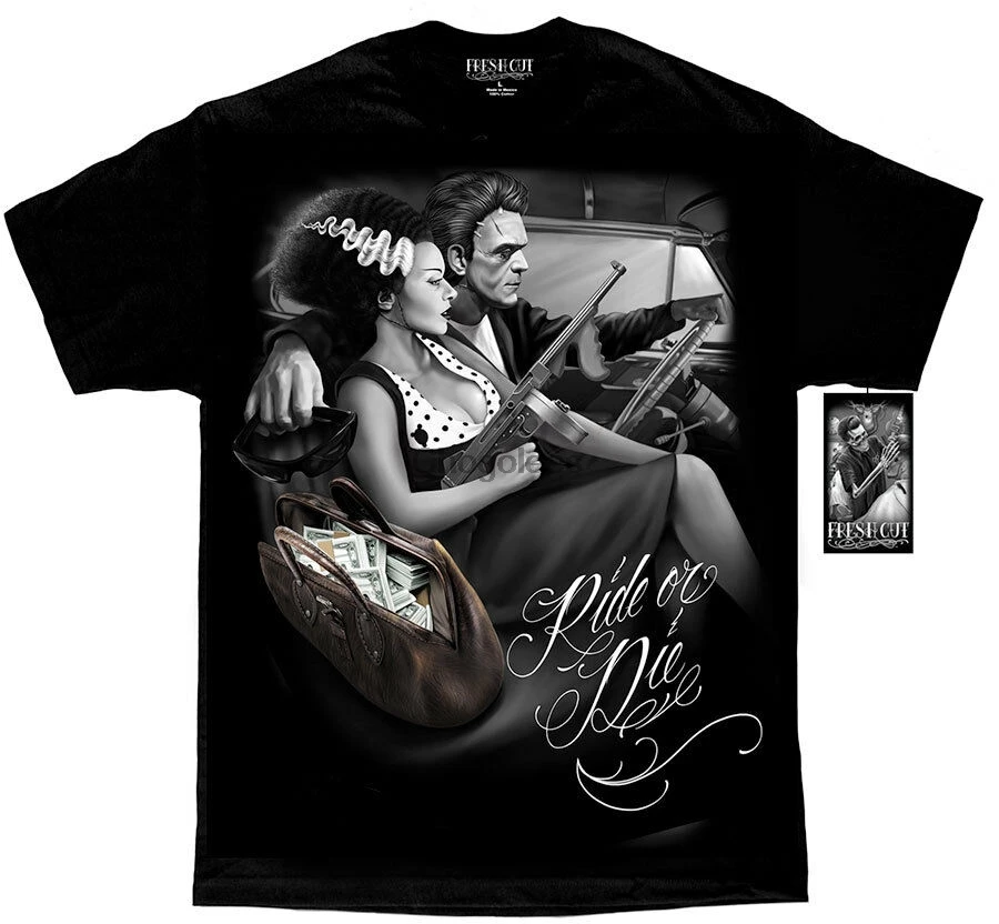 Давид Гонсалес арт DGA свежий кошелек Франкенштейн взрослые мужские футболки -