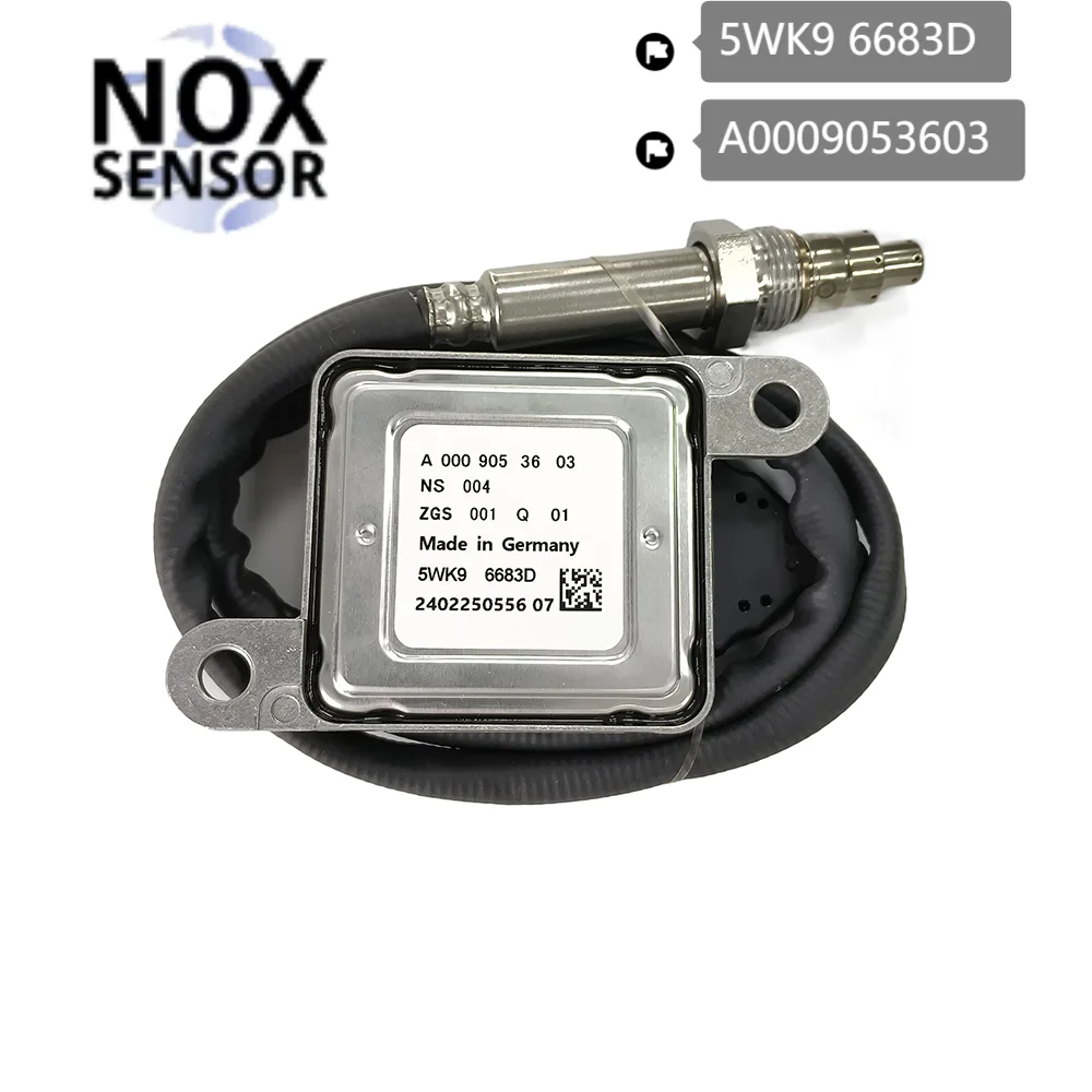 5WK96683D Sensor de NOX para Mercedes-Benz W205 W166 GLE350 GLE400 ML350 CLA350 A0009053603 genuíno