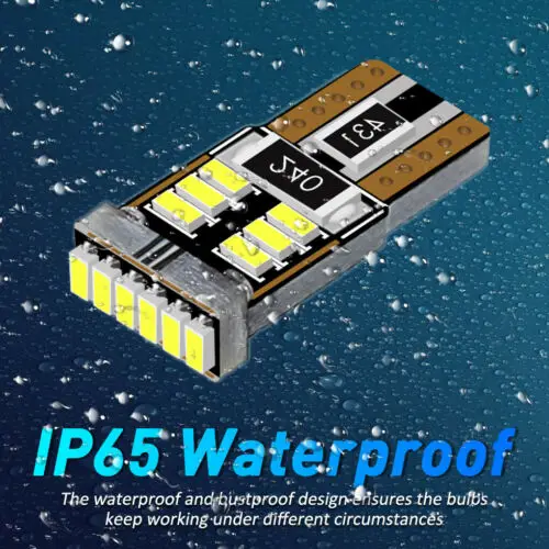 

For Ford F-150 1975-2020 F150 Led License Plate Light Bulbs 6000K White 168 194