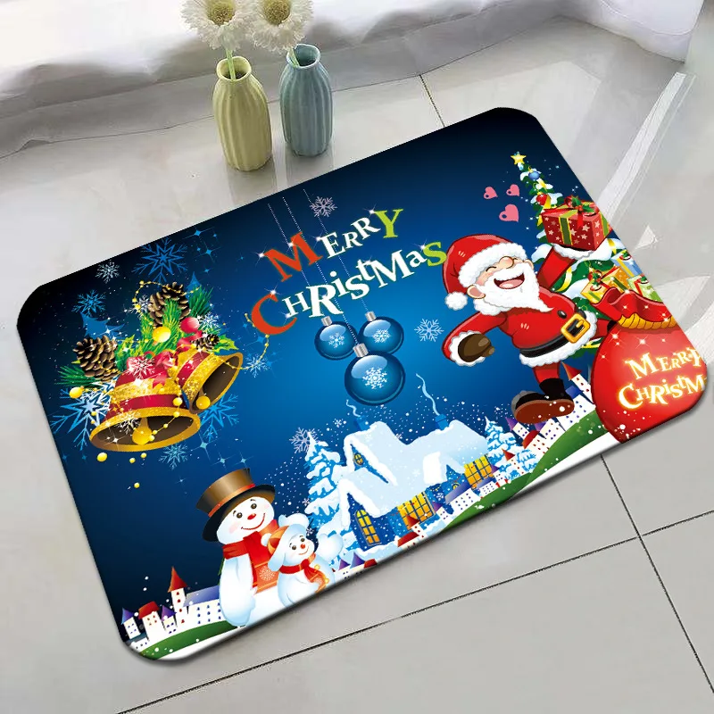 

Christmas Doormat Santa Claus Carpet Merry Christmas Decorations For Home 2022 Xmas Navidad Natal Gifts Happy New Year 2023