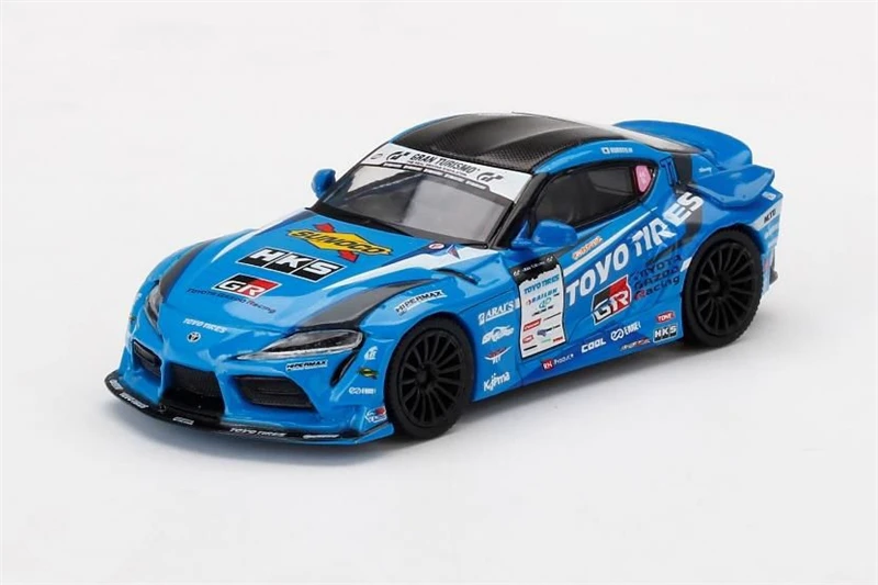 MINI GT 1:64 Toyota HKS GR Supra D1 GP 2020 #77 H.Matsuyama FAT FIVE гоночная модель автомобиля |