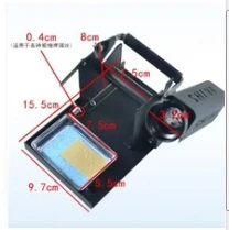 

Многофункциональный держатель для паяльника, двухслойная подставка для паяльника, металлическая стойка с Оловянным проводом и рамкой, пять типов