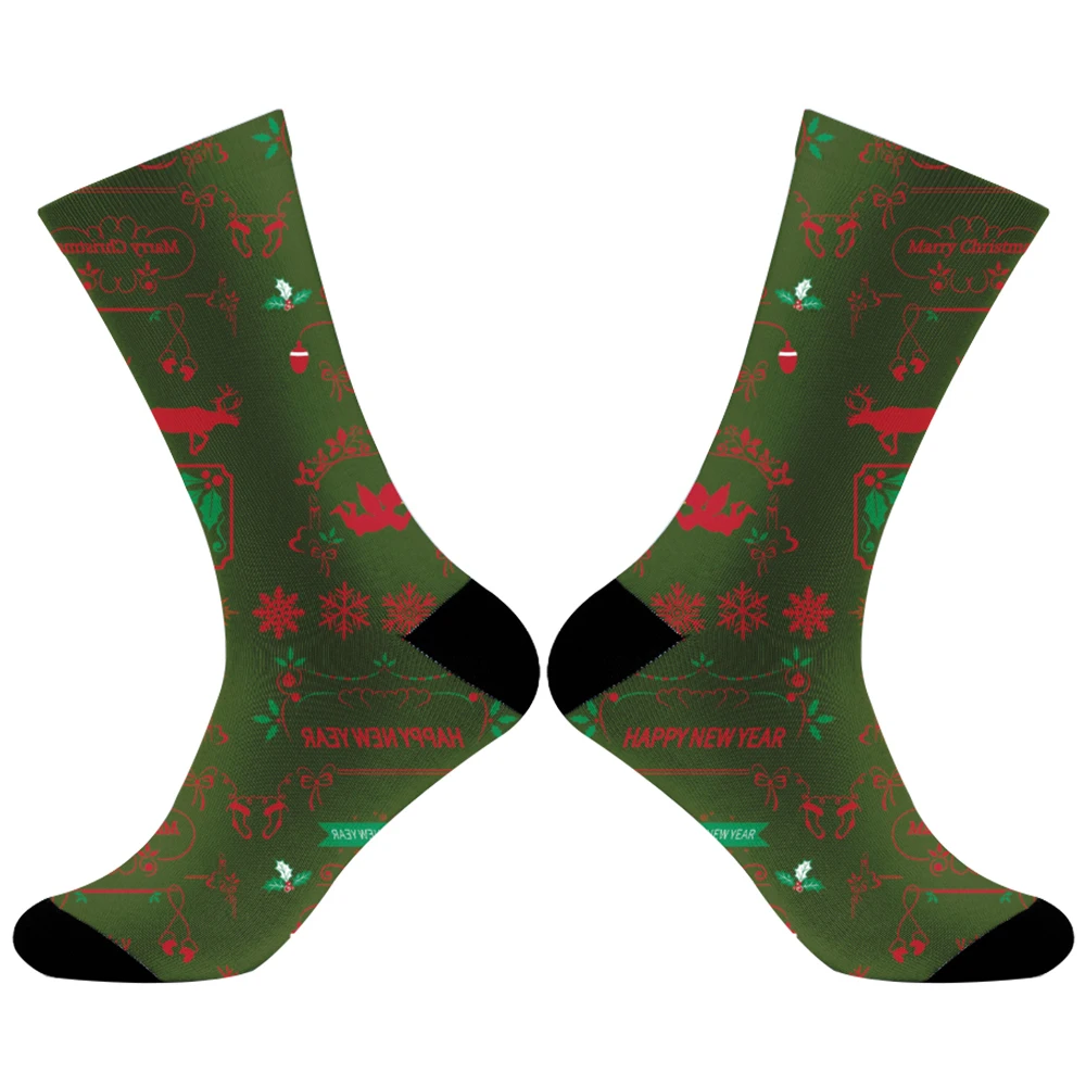 Летние повседневные Праздничные Носки с принтом Харадзюку забавные носки