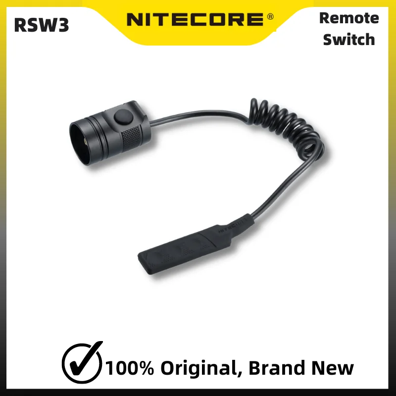 

2020 NITECORE RSW3 Remote Pressure Control Switch Hunting Accessory for NEW P12 NEW P30 Tactical Flashlights