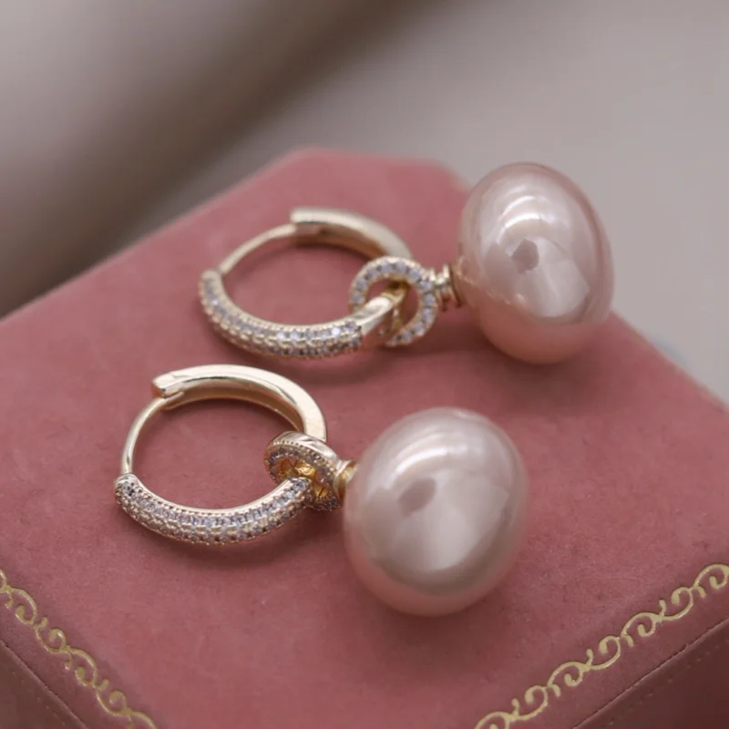 Корейский Новый дизайн Модная бижутерия позолоченные геометрические