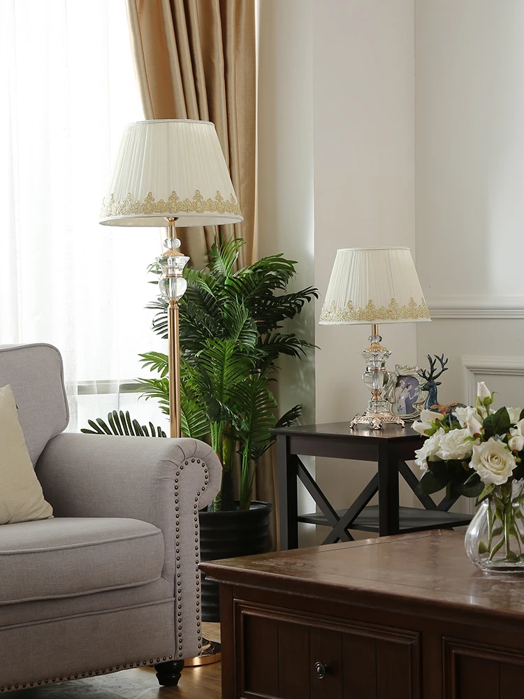 Торшер SAROK светодиодный современный хрустальный торшер для дома роскошная