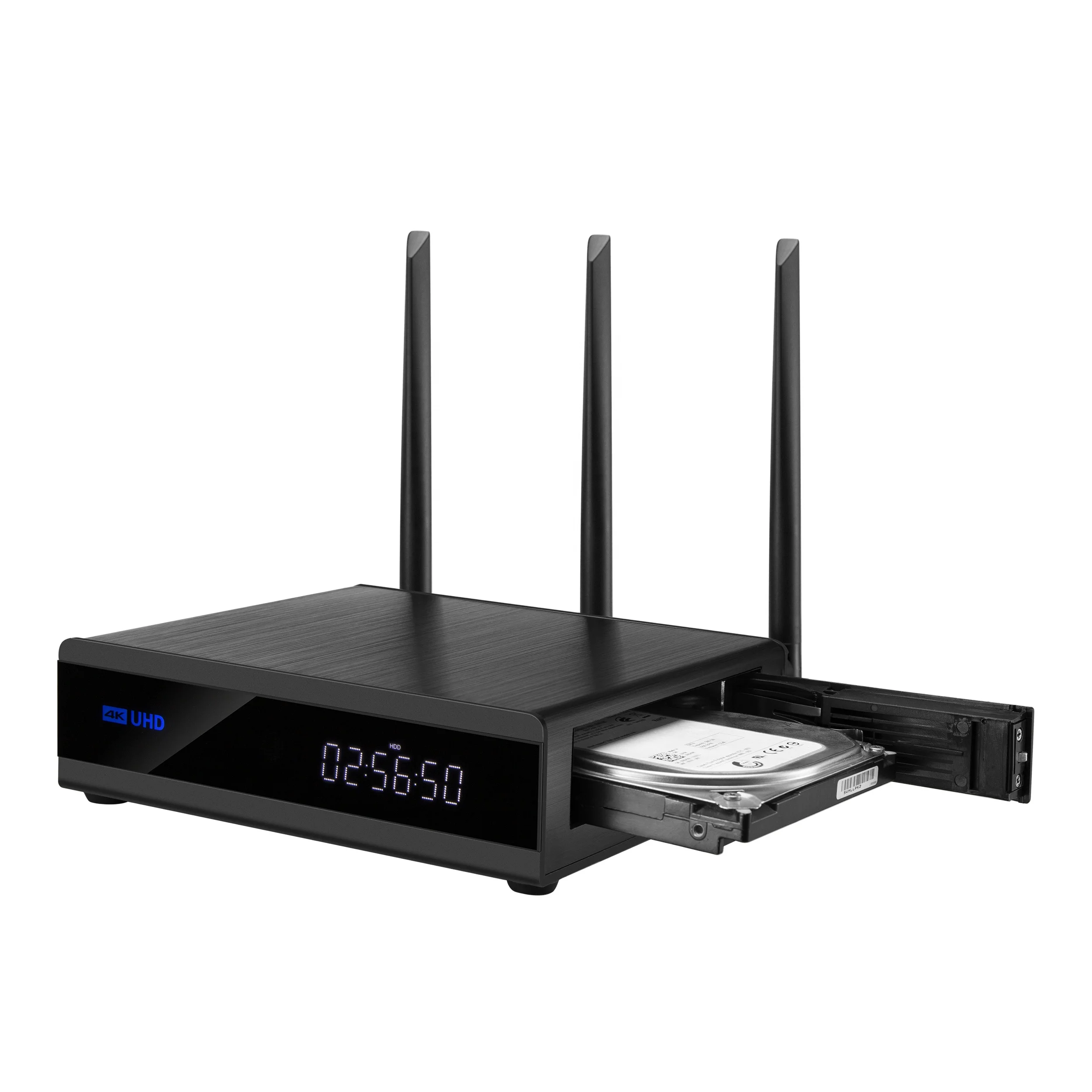 

Hi-end Dual Wifi Antenna Smart TV Box 2+32GB Android DDR4 with HDD Media Player HDR10+ OTT Box Android with Dlolby Vision